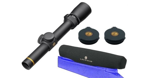 Image of Leupold VX-3i 1.5-5x20mm Matte Heavy Duplex 170676 w/ Objective and Eyepiece Cover &amp; 2.5in Sunshade
