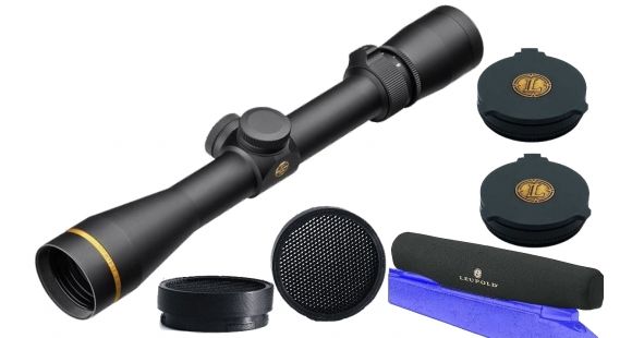 Image of Leupold VX-3i 2.5-8x36mm Matte Duplex 170678 w/ Objective and Eyepiece Cover &amp; Anti-Reflective Device &amp; Scope Cover