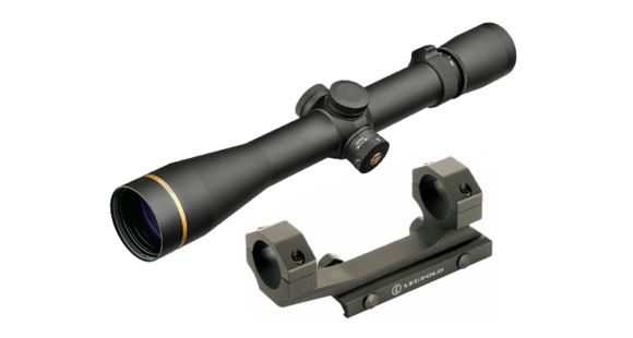 Image of Leupold VX-3i 4.5-14x40mm Side Focus Rifle Scope, 30mm, CDS, Duplex Reticle, Black Matte w/ Mark 2 Integrated Mount System, 30mm Ring, 170703-KIT1