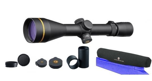 Image of Leupold VX-3i 4.5-14x50mm 30mm Side Focus CDS Matte Wind-Plex 170712 w/ Objective and Eyepiece Cover &amp; Anti-Reflective Device &amp; 2.5in Sunshade &amp; Scope Cover