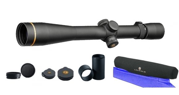 Image of Leupold VX-3i 6.5-20x40mm Side Focus w/ Varmint Hunters 170887 w/ Objective and Eyepiece Cover &amp; Anti-Reflective Device &amp; 2.5in Sunshade &amp; Scope Cover