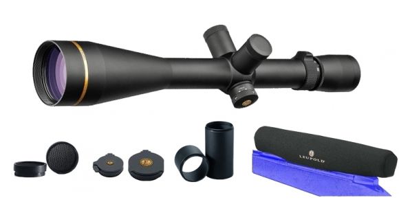 Image of Leupold VX-3i 6.5-20x50mm Side Focus CDS Target w/ Wind-Plex 170888 w/ Objective and Eyepiece Cover &amp; Anti-Reflective Device &amp; 2.5in Sunshade &amp; Scope Cover