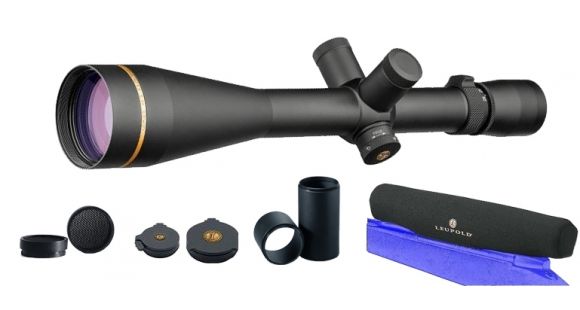 Image of Leupold VX-3i 8.5-25x50mm Side Focus CDS Target w/ Fine-Duplex 170889 w/ Objective and Eyepiece Cover &amp; Anti-Reflective Device &amp; 2.5in Sunshade &amp; Scope Cover