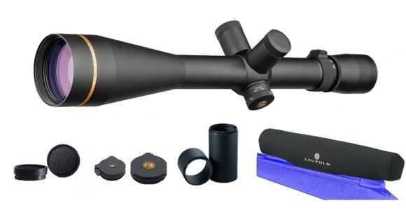 Image of Leupold VX-3i 8.5-25x50mm Side Focus CDS Target w/ Wind-Duplex 170891 w/ Objective and Eyepiece Cover &amp; Anti-Reflective Device &amp; 2.5in Sunshade &amp; Scope Cover