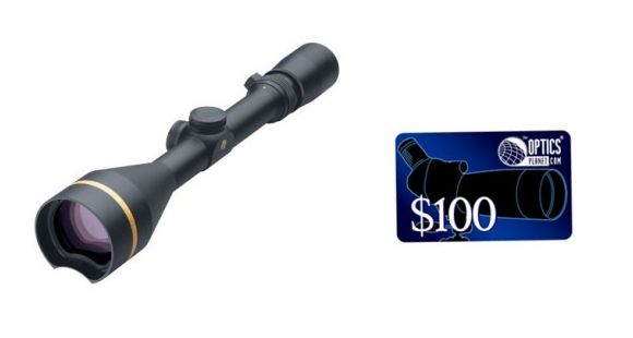 Image of Leupold VX-3L 3.5-10x50 Waterproof Rifle Scope, Matte Black, Boone and Crockett Reticle, FREE 100 OpticsPlanet E-Gift Certificate