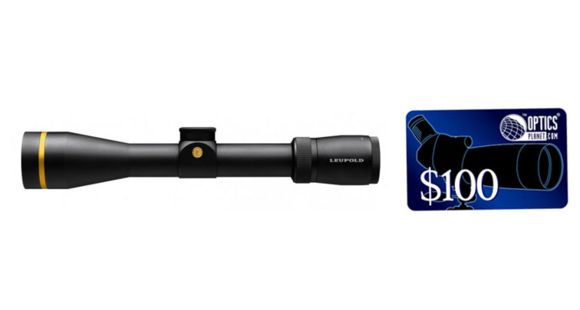 Image of Leupold VX-6 3-18x44mm Side Focus CDS Rifle Scope, Matte, Illum. Duplex Reticle 115003, FREE 100 OpticsPlanet E-Gift Certificate