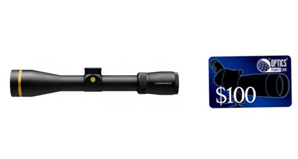 Image of Leupold VX-6 3-18x44 Side Focus CDS Scope, Matte, Ill Boone &amp; Crockett Reticle 115004, FREE 100 OpticsPlanet E-Gift Certificate