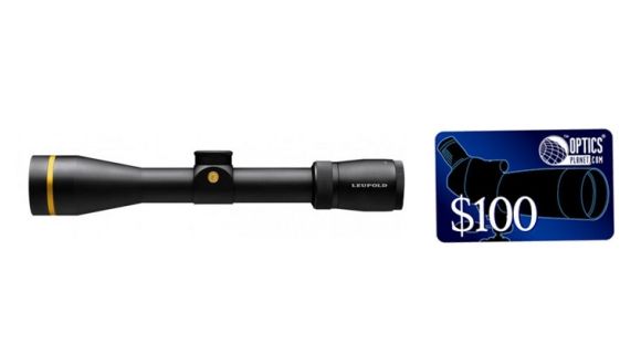 Image of Leupold VX-6 3-18x44mm Side Focus CDS ZL Rifle Scope,Matte,FireDot Wind-Plex Reticle 120597, FREE 100 OpticsPlanet E-Gift Certificate