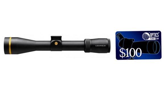 Image of Leupold VX-6 3-18x50 Side Focus CDS Scope, Matte, Firedot 4 Reticle, Metric Adjustments 115198, FREE 100 OpticsPlanet E-Gift Certificate
