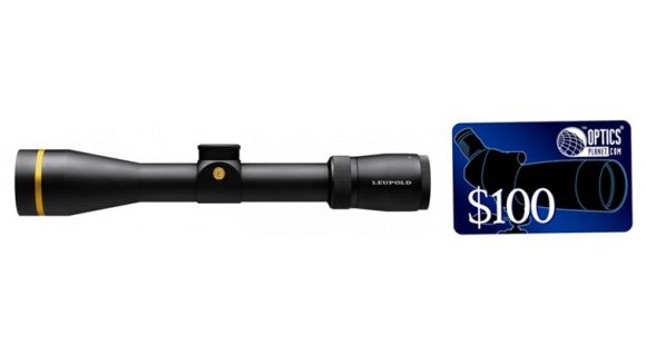 Image of Leupold VX-6 3-18x50mm Side Focus CDS Rifle Scope, Matte, Fine Duplex Reticle 115005, FREE 100 OpticsPlanet E-Gift Certificate
