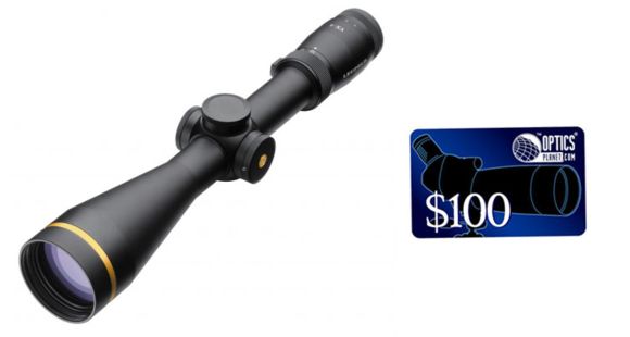 Image of Leupold VX-6 3-18x50mm Side Focus CDS 30mm Rifle Scope,Matte,TMOA Reticle 120174, FREE 100 OpticsPlanet E-Gift Certificate