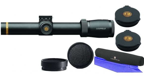 Image of Leupold VX-6HD 1-6x24mm CDS-ZL2 171555 w/ Objective and Eyepiece Cover &amp; Anti-Reflective Device &amp; Scope Cover
