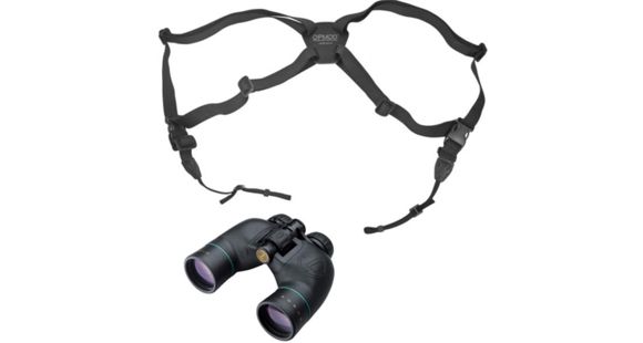 Image of Leupold Rogue 10x42mm Porro Prism Waterproof Binocular, Black 67630 w/ OPMOD ABH 1.0 Limited Edition Binocular Harness