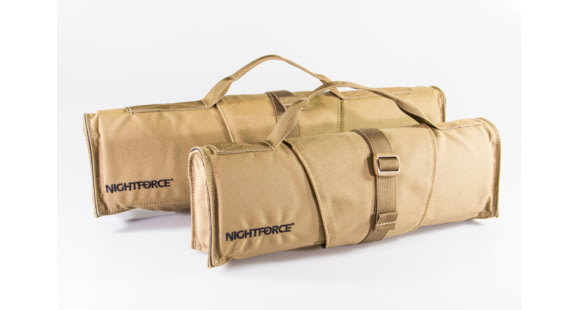 Image of NightForce Padded Rifle Scope Cover, Cyote Brown, 15in, Full-Size, A444