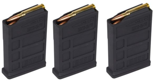 Image of Magpul 10-Round PMAG 7.62 AC - AICS Short Action Magazine, 7.62X51mm NATO, Pack of 3
