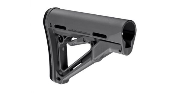 Image of USED Magpul Industries CTR Rifle Stock, Mil-Spec, Fits AR-15/M-16, Gray MAG310GRY, EDEMO10, Condition Like New, Inspect and Rebox