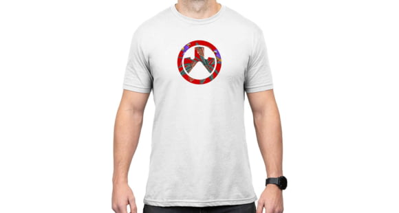 Image of Magpul Industries Aloha Icon White Cotton T-Shirt - Men's, White, Medium, MAG1286-100-M