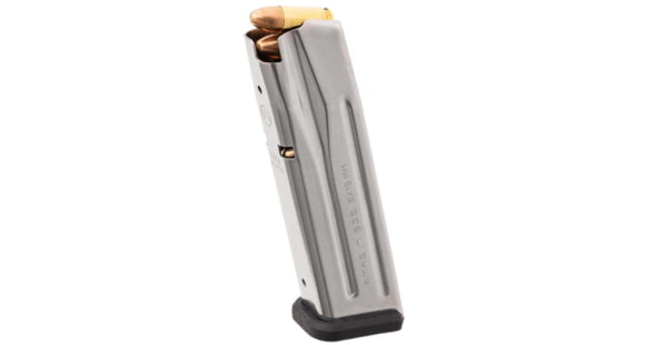 Image of Magpul Industries AMAG 17 SG9 SIG P320/M17 Pistol Magazine, 9mm Luger, 17 Round, Black, 1 Pack, Stainless Steel, MAG1331-SST-17RD