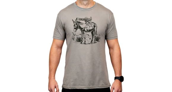 Image of Magpul Industries Burro CVC Graphic T-Shirt - Men's, Stone Gray Heather, Medium, MAG1528-041-M