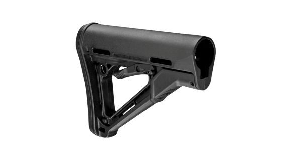 Image of Magpul Industries CTR Rifle Stock, Mil-Spec, Fits AR-15/M-16, Black MAG310B