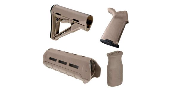 Image of Magpul Industries Custom M-LOK MOE Kit Milspec, FDE, AR MLOK MILKIT-FDE