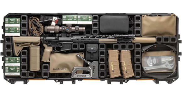 Image of USED Magpul Industries DAKA GRID Organizer for Pelican Vault V730, Black, MAG1301, EDEMO7, Used, Condition Good