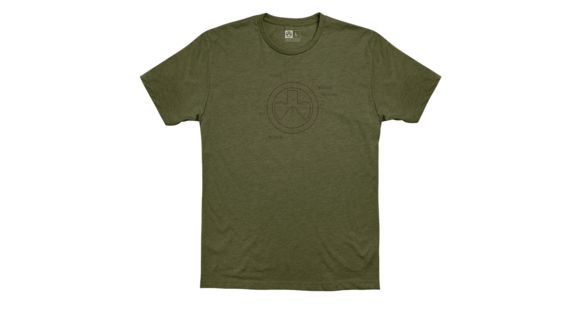 Image of Magpul Industries Engineered CVC T-Shirt, Olive Drab Heather, 2XL, MAG1118-317-2XL