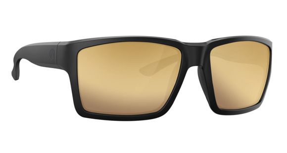 Image of Magpul Industries Explorer XL Sunglasses - Mens, Matte Black Frame, Bronze/Gold Mirror Lens, MAG1047-221