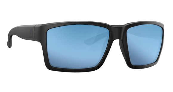 Image of Magpul Industries Explorer XL Sunglasses - Mens, Matte Black Frame, Bronze/Blue Mirror Lens, MAG1047-240