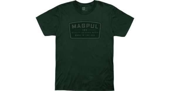 Image of Magpul Industries Go Bang Parts Cotton T-Shirt, Forest Green, Medium, MAG1111-301-M