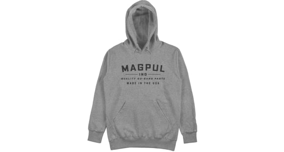 Image of Magpul Industries Go Bang Parts Hoodie - Mens, Athletic Gray Heather, 3XL, MAG1256-030-3X