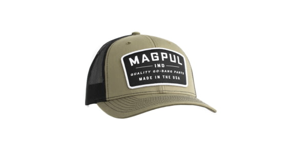 Image of Magpul Industries Go Bang Trucker Hat - Mens, Olive/Black, OSFA, MAG1102-344