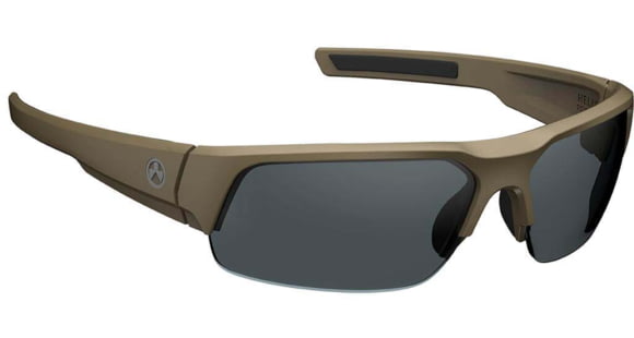 Image of Magpul Industries Helix, Flat Dark Earth Frame, Gray Lenses, Polarized, MAG1097-1-245-1100