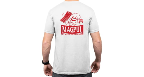 Image of Magpul Industries Hot &amp; Fresh T-Shirt - Men's, White, Short Sleeve, XL, MAG1270100XL