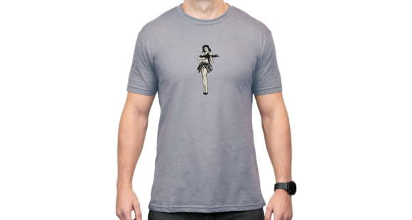 Image of Magpul Industries Hula Girl CVC Graphic T-Shirt - Men's, Charcoal, Large, MAG1117-010-L