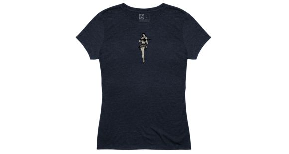 Image of Magpul Industries Hula Girl Tri-Blend T-Shirt, Navy, 2XL, MAG1124-410-2XL
