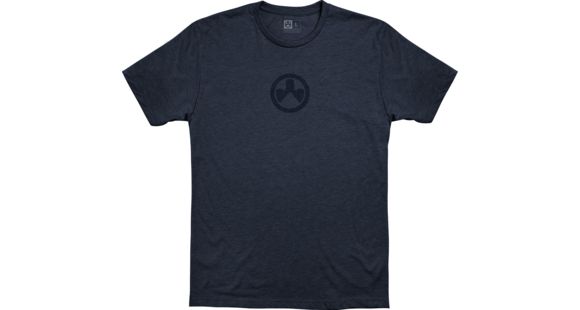 Image of Magpul Industries Icon Logo CVC T-Shirt, Navy Heather, Large, MAG1115-411-L