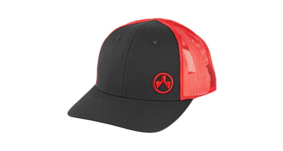 Image of Magpul Industries Icon Trucker Hat, Black/Red, M/L, MAG1106-003