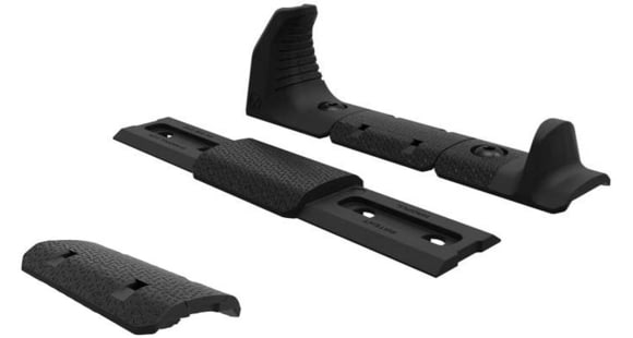 Image of Magpul Industries M-LOK Hand Stop Kit with Type 2 Low Profile Rail Covers, Black