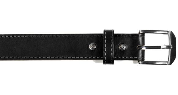 Image of Magpul Industries Belt Tejas Size 32 Black Leather/Polymer MAG733-001-32