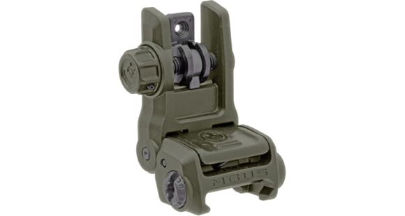 Image of Magpul Industries MBUS 3 Sight, Rear, AR10, AR15, M4, M16, M110, SR25, Olive Drab Green, MAG1167-ODG