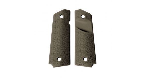 Image of Magpul Industries MOE 1911 Grip Panels, Olive Drab Green, MAG524-ODG