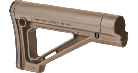Image of USED, Magpul Industries MOE Fixed Carbine Mil-Spec Stock, AR-10/AR-15/SR-25, 8.8 in, Flat Dark Earth, MAG480-FDE