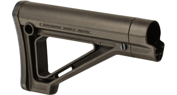 Image of Magpul Industries MOE Fixed Carbine Mil-Spec Stock, AR-10/AR-15/SR-25, 8.8 in, Olive Drab, MAG480OD