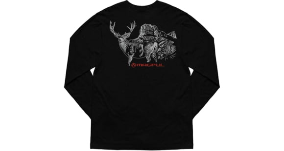 Image of Magpul Industries Muley Long Sleeve Shirt - Mens, Black, Large, MAG1233-001-L