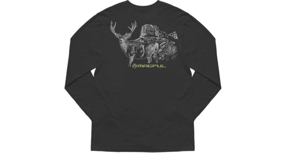 Image of Magpul Industries Muley Long Sleeve Shirt - Mens, Charcoal Gray, 2XL, MAG1233-010-2XL