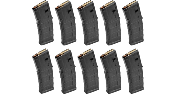 Image of Magpul Industries PMAG 10/30 AR/M4 GEN M3 Rifle Magazine, 10 Round, 5.56x45, Black, 10-pack