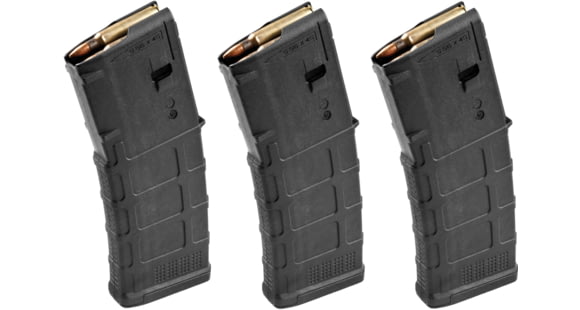 Image of Magpul Industries PMAG 10/30 AR/M4 GEN M3 Rifle Magazine, 10 Round, 5.56x45, Black, 3-pack