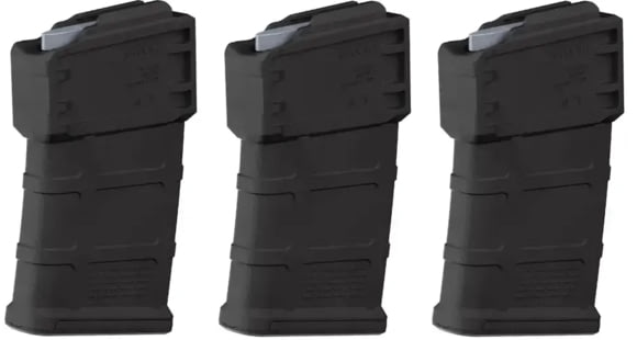 Image of Magpul Industries PMAG 5.56x45mm AC AICS Short Action Rifle Magazine, 10 Rounds, 3-Pack