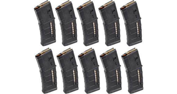 Image of Magpul Industries PMAG GEN M3 AR-15/M16/M4 .223 Rem/5.56x45mm NATO, Black, 10-Pack
